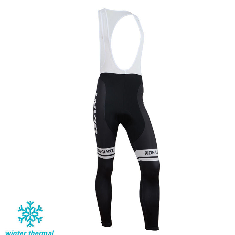 Winter Fleece Long Sleeve Cycling Jersey (Bib) Pants 131