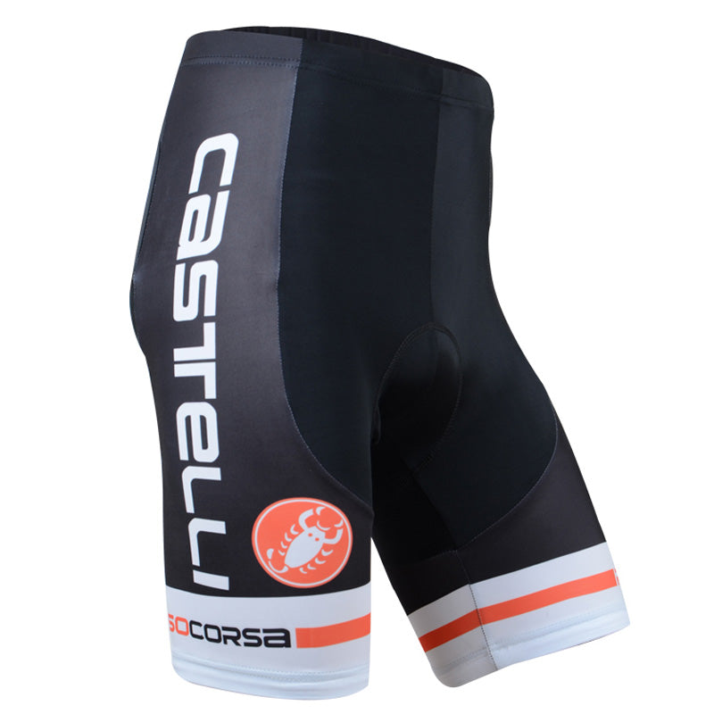 Men's Short Sleeve Cycling Jersey (Bib) Shorts Castelli 143