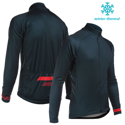 FLeece Long Sleeve Cycling Jersey (Bib) Pants 1147
