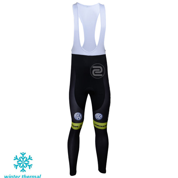 Winter Fleece Long Sleeve Cycling Jersey (Bib) Pants 121