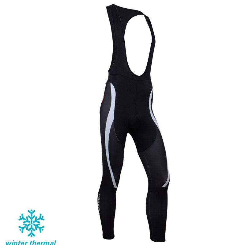 Winter Fleece Long Sleeve Cycling Jersey (Bib) Pants 103