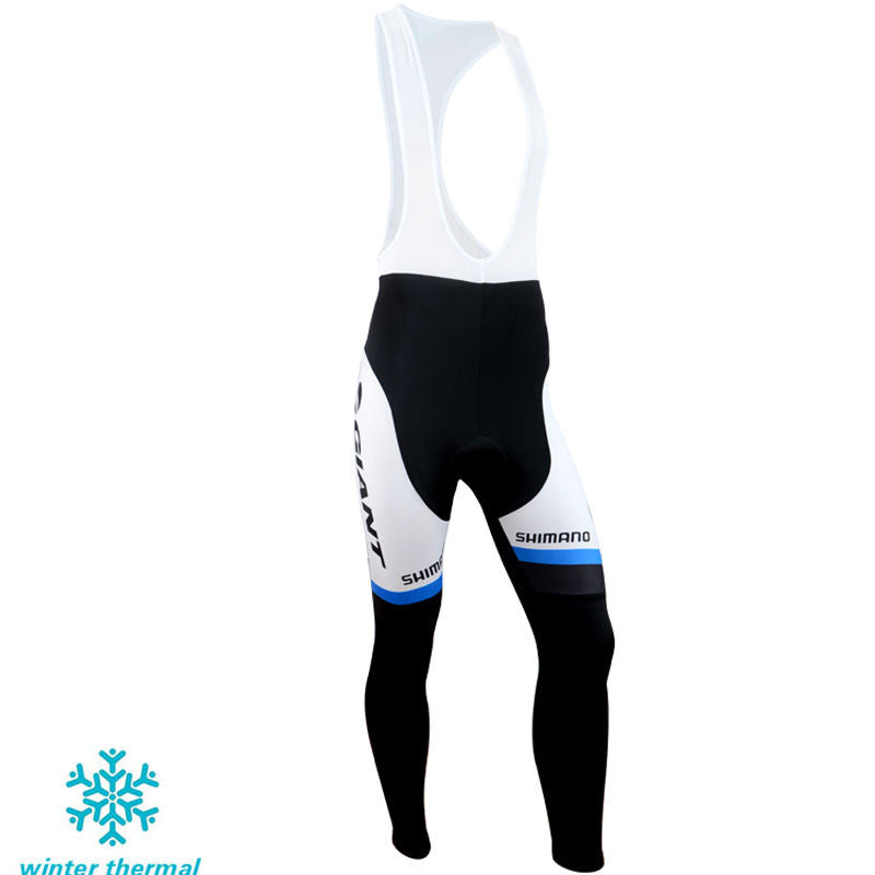 Winter Fleece Long Sleeve Cycling Jersey (Bib) Pants 124
