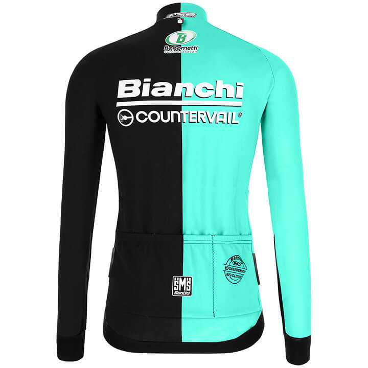 Cycling Long Sleeve Jersey Bib Pants MTB Riding Sets Bianchi-2022-001-DF