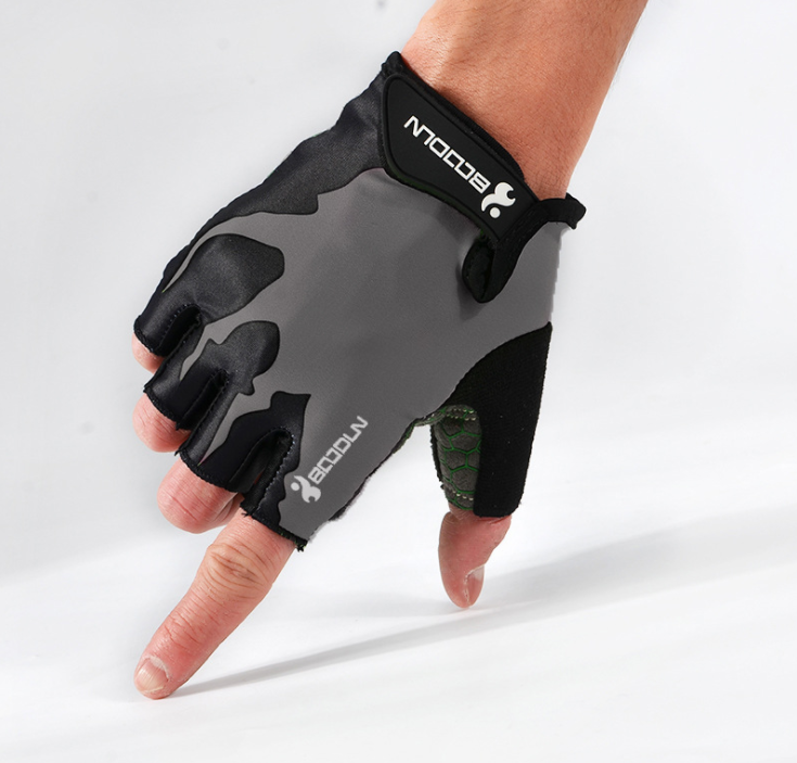 Elevate Your Ride: Sleek and Durable Half Finger Cycling Gloves BOODUN 2181082YY