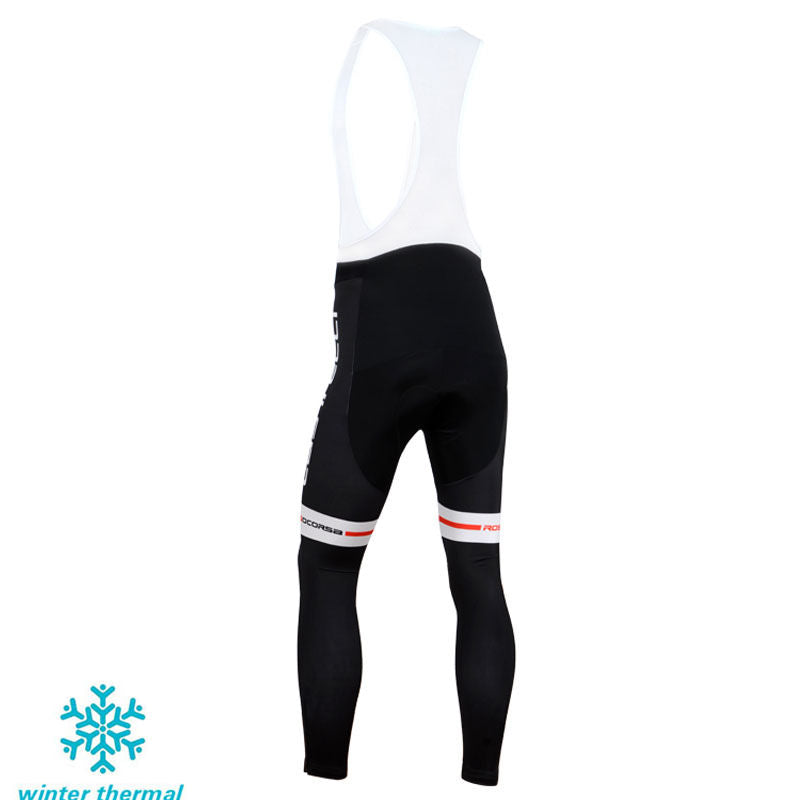 Winter Fleece Long Sleeve Cycling Jersey (Bib) Pants 098