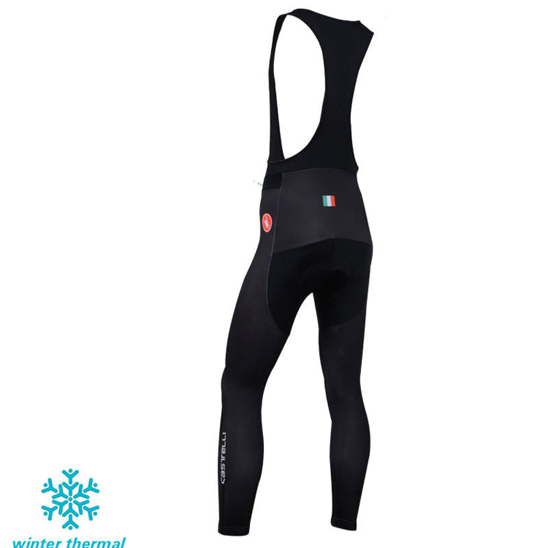 Winter Fleece Long Sleeve Cycling Jersey (Bib) Pants 103