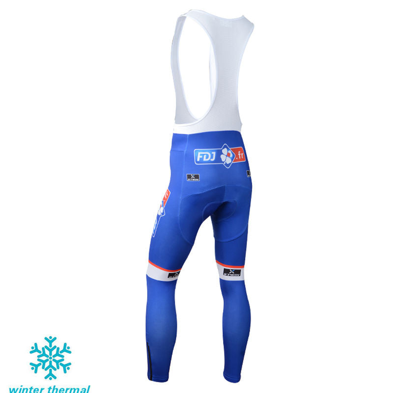 Winter Fleece Long Sleeve Cycling Jersey (Bib) Pants 106