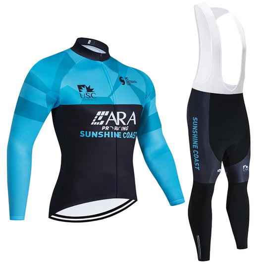 Men's long Sleeve Cycling Jersey (Bib) longs 696