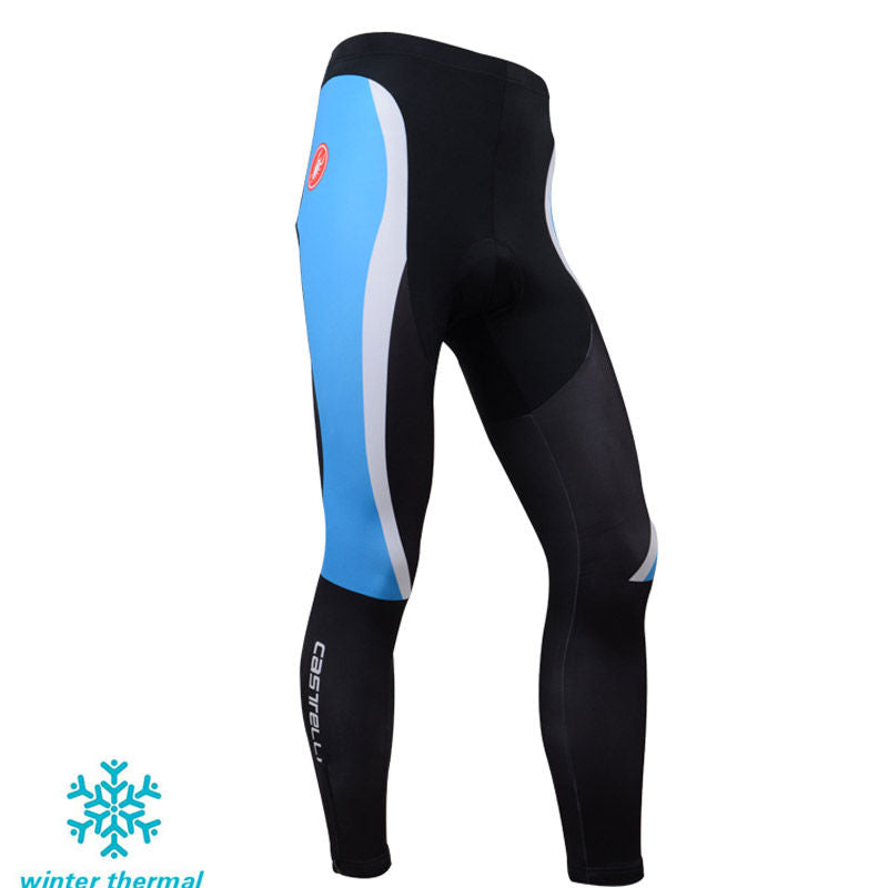 Winter Fleece Long Sleeve Cycling Jersey (Bib) Pants 105