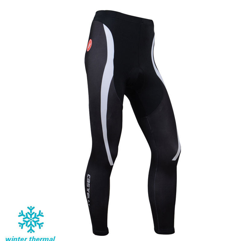 Winter Fleece Long Sleeve Cycling Jersey (Bib) Pants 103