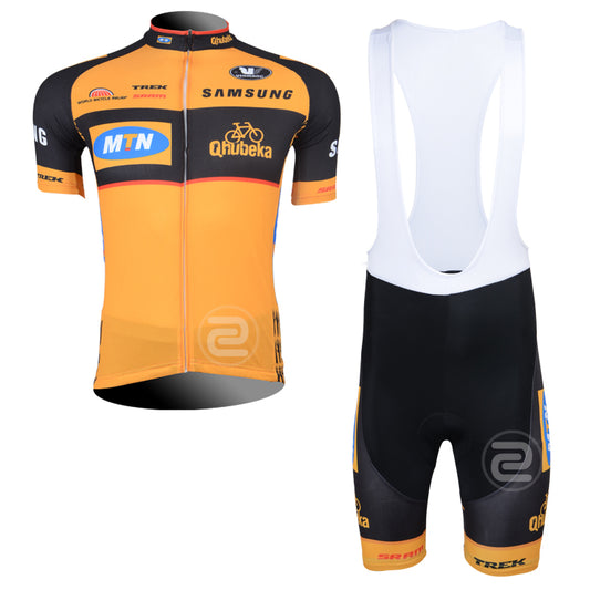 Men's Breathable Short Sleeve Cycling Jersey (Bib) Shorts 803-AC