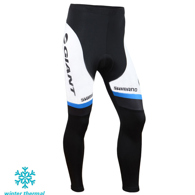 Winter Fleece Long Sleeve Cycling Jersey (Bib) Pants 124