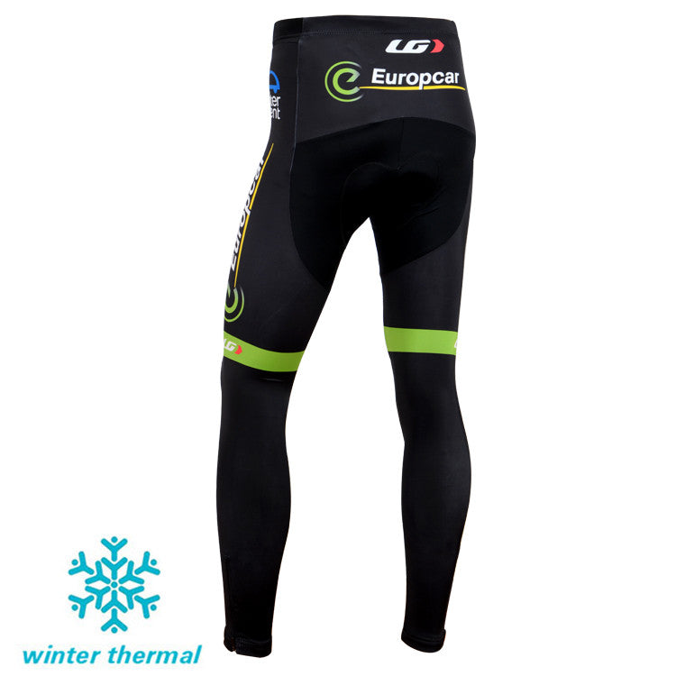 Winter Fleece Long Sleeve Cycling Jersey (Bib) Pants 084