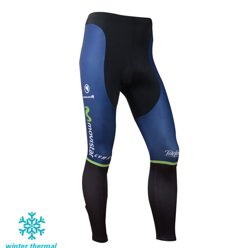 Winter Fleece Long Sleeve Cycling Jersey (Bib) Pants 112