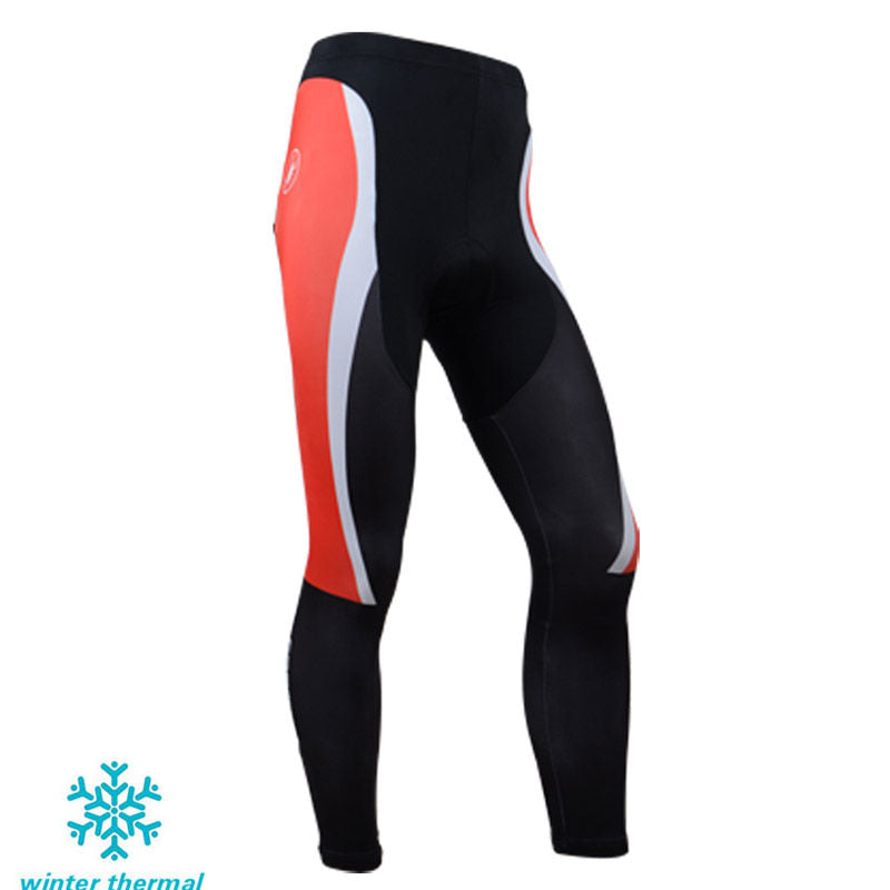 Winter Fleece Long Sleeve Cycling Jersey (Bib) Pants 104