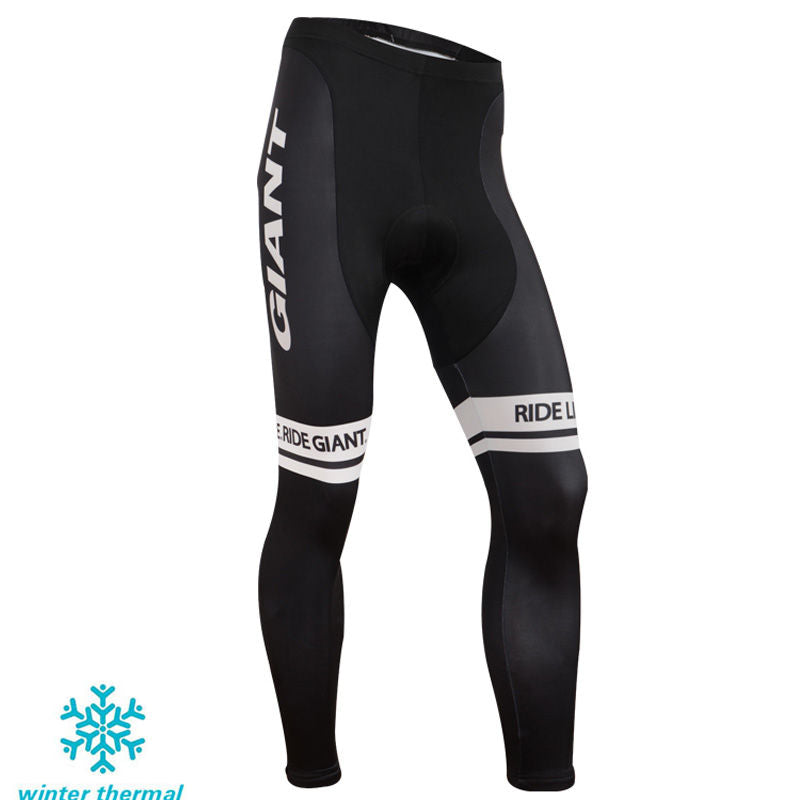 Winter Fleece Long Sleeve Cycling Jersey (Bib) Pants 131