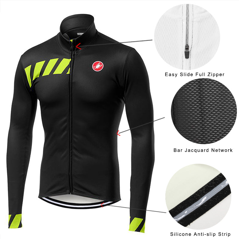 Long Sleeve Cycling Jersey (Bib) Pants 514 2019 Castelli-009