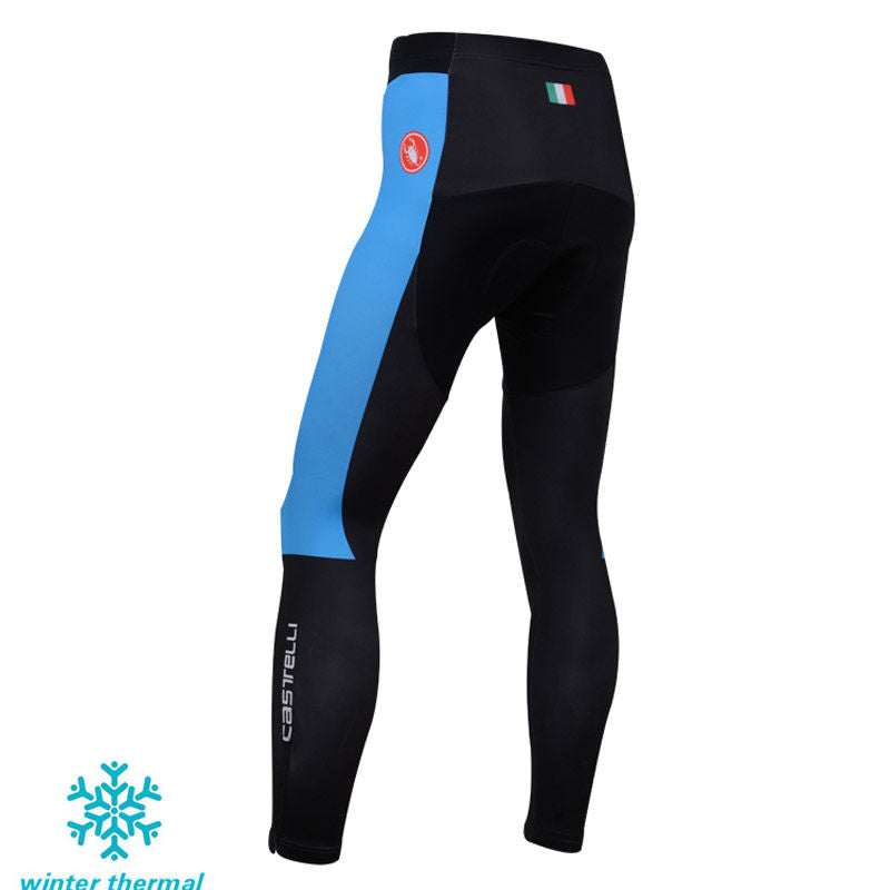 Winter Fleece Long Sleeve Cycling Jersey (Bib) Pants 105