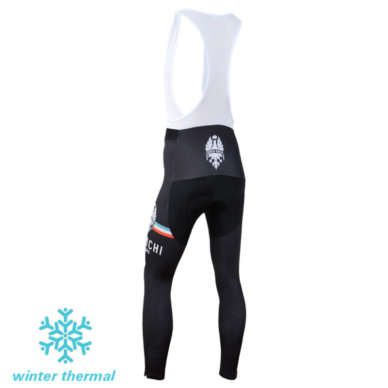 Winter Fleece Long Sleeve Cycling Jersey (Bib) Pants 095