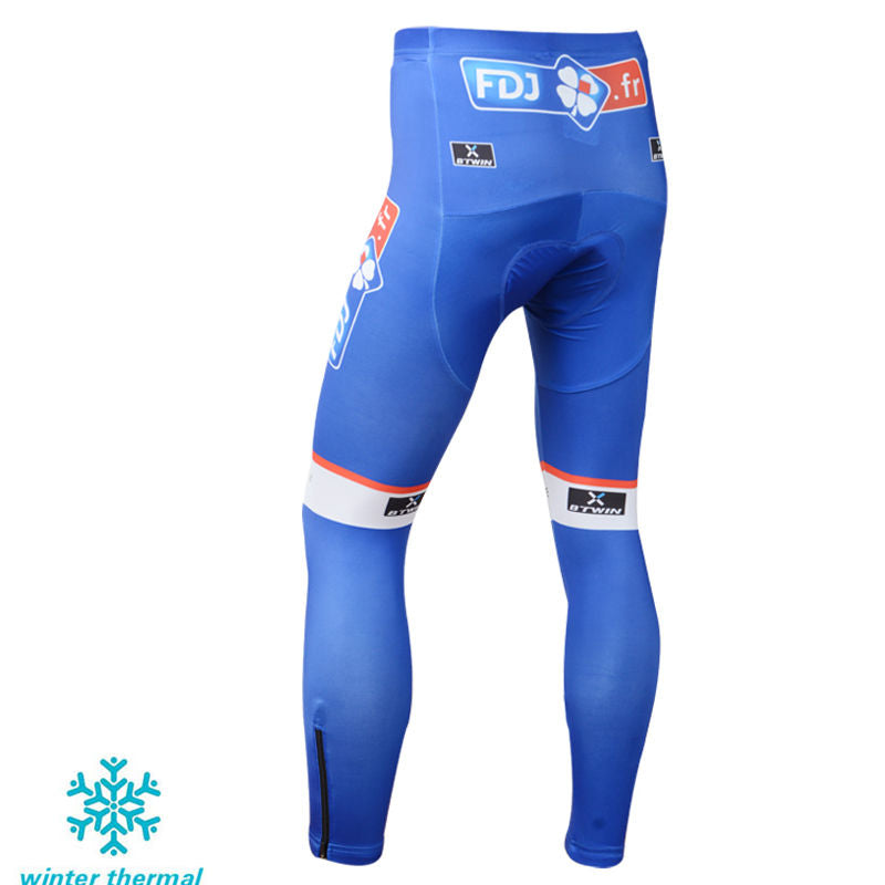 Winter Fleece Long Sleeve Cycling Jersey (Bib) Pants 106