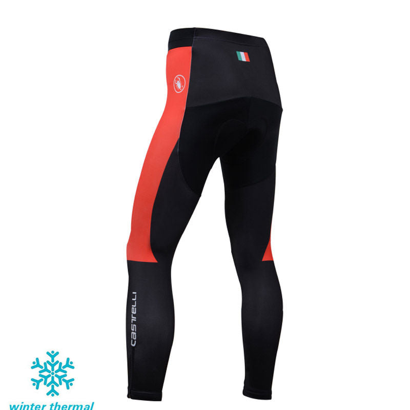 Winter Fleece Long Sleeve Cycling Jersey (Bib) Pants 104