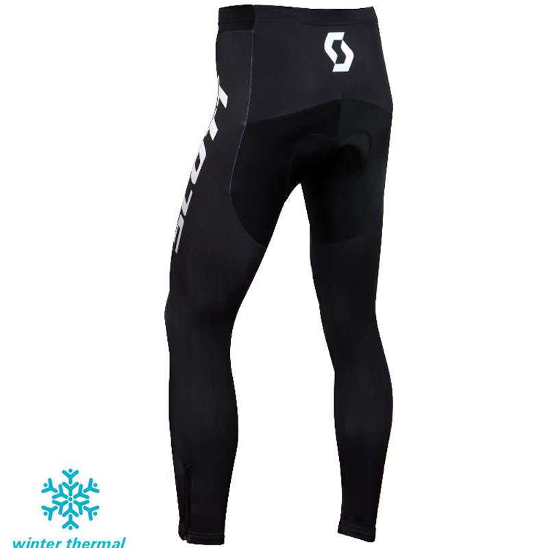 Winter Fleece Long Sleeve Cycling Jersey (Bib) Pants 100