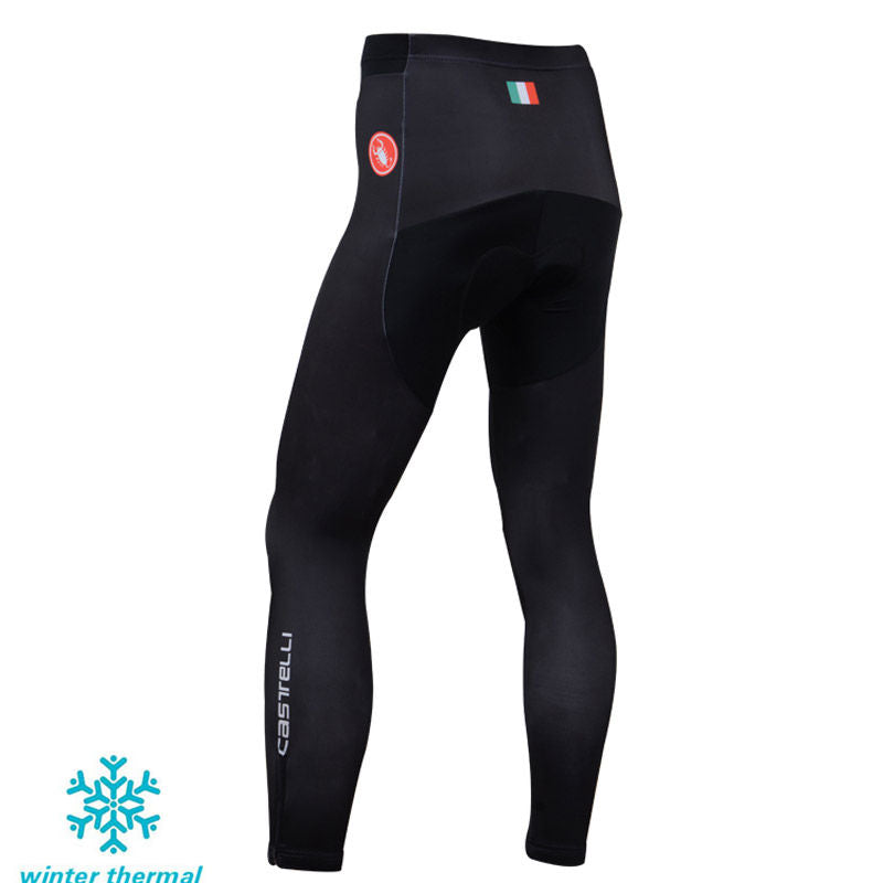 Winter Fleece Long Sleeve Cycling Jersey (Bib) Pants 103