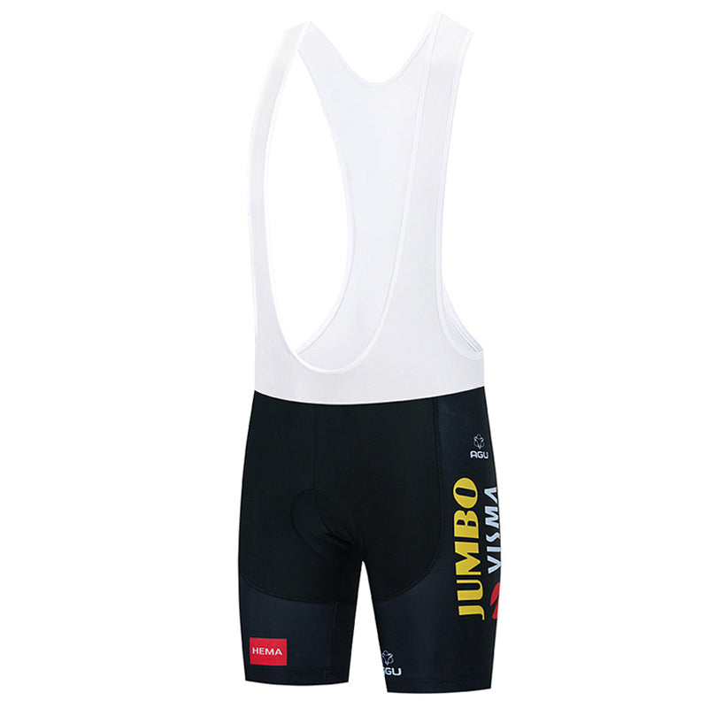 Men's Breathable Short Sleeve Cycling Jersey (Bib) Shorts Jumbo003-AC