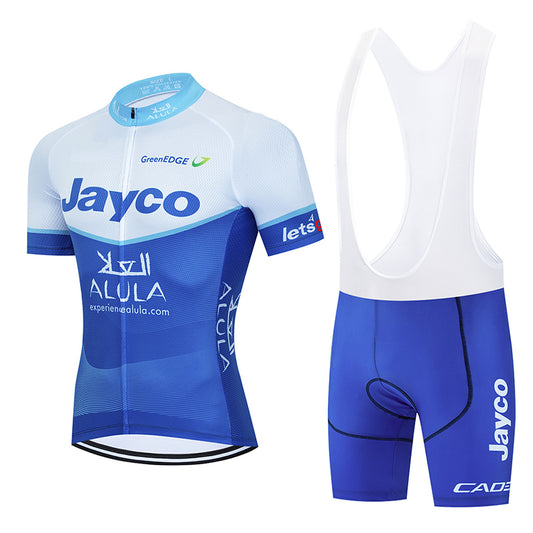 Men's Breathable Short Sleeve Cycling Jersey (Bib) Shorts Jayco002-AC