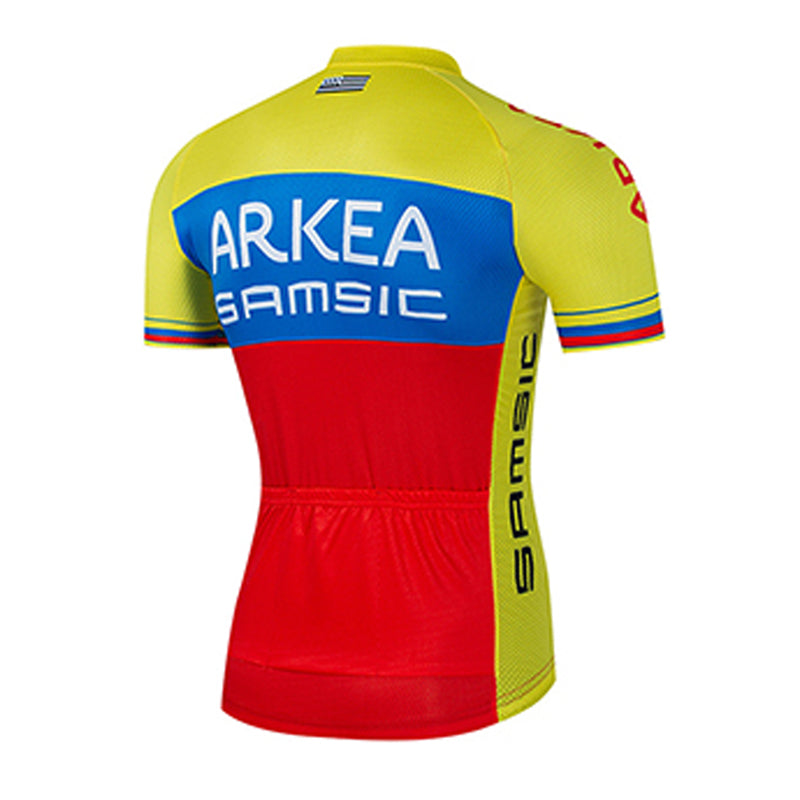 Men's Breathable Short Sleeve Cycling Jersey (Bib) Shorts ARKEA005-AC