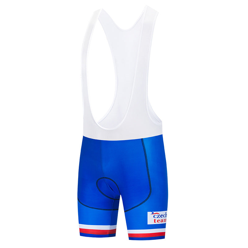 Men's Breathable Short Sleeve Cycling Jersey (Bib) Shorts Czech001-AC