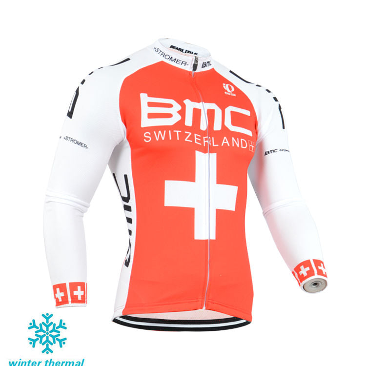 Winter Fleece Long Sleeve Cycling Jersey (Bib) Pants 122