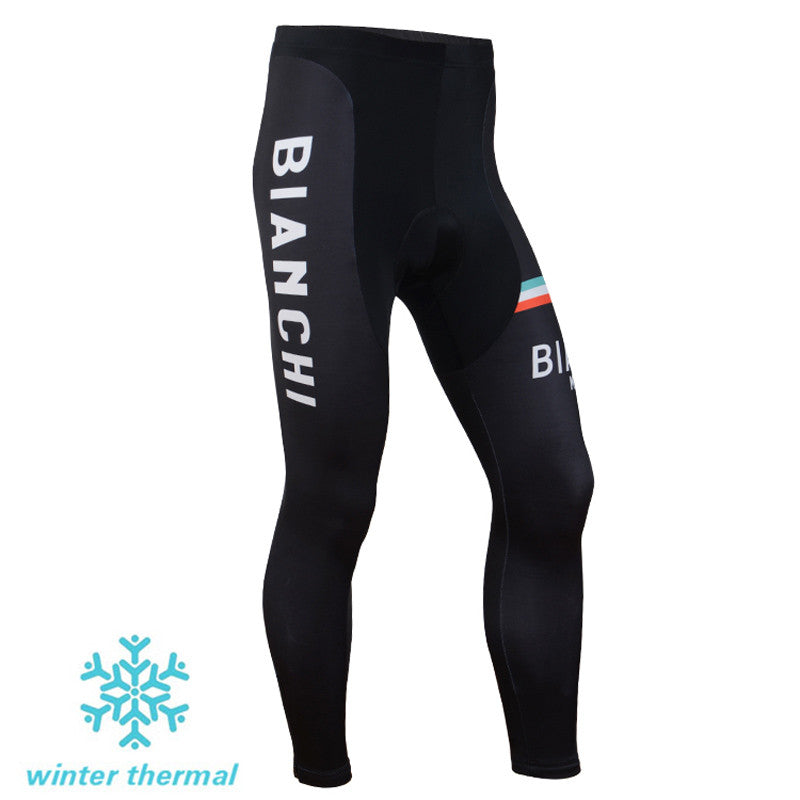 Winter Fleece Long Sleeve Cycling Jersey (Bib) Pants 095