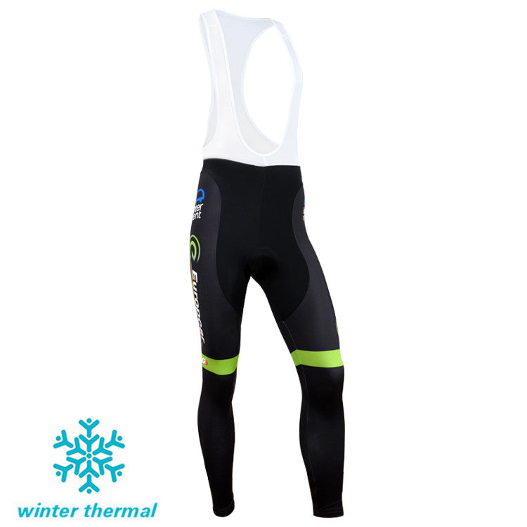 Winter Fleece Long Sleeve Cycling Jersey (Bib) Pants 084