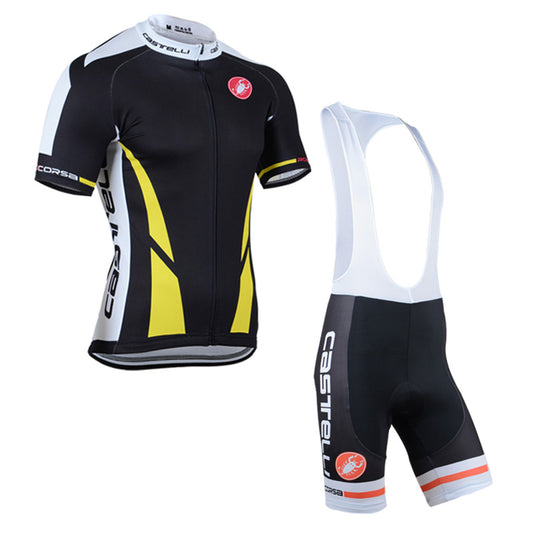 Men's Short Sleeve Cycling Jersey (Bib) Shorts Castelli 102