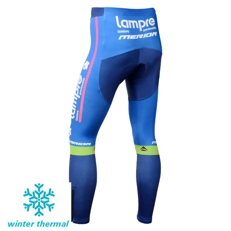 Winter Fleece Long Sleeve Cycling Jersey (Bib) Pants 080