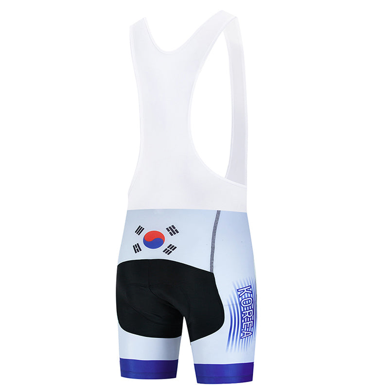 Men's Breathable Short Sleeve Cycling Jersey (Bib) Shorts Korea001-AC