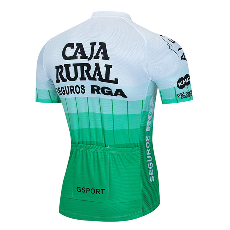 Men's Breathable Short Sleeve Cycling Jersey (Bib) Shorts Denmark-001-AC