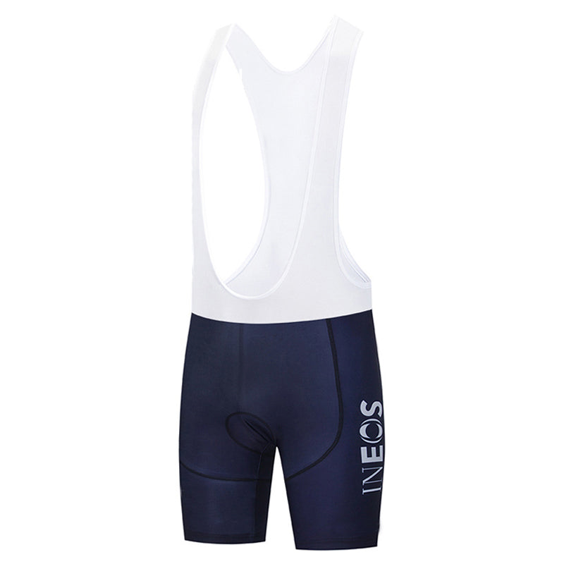 Men's Breathable Short Sleeve Cycling Jersey (Bib) Shorts Ineos-003-AC
