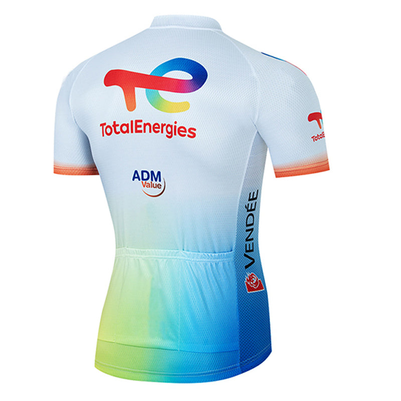 Men's Breathable Short Sleeve Cycling Jersey (Bib) Shorts Ineos-006-AC