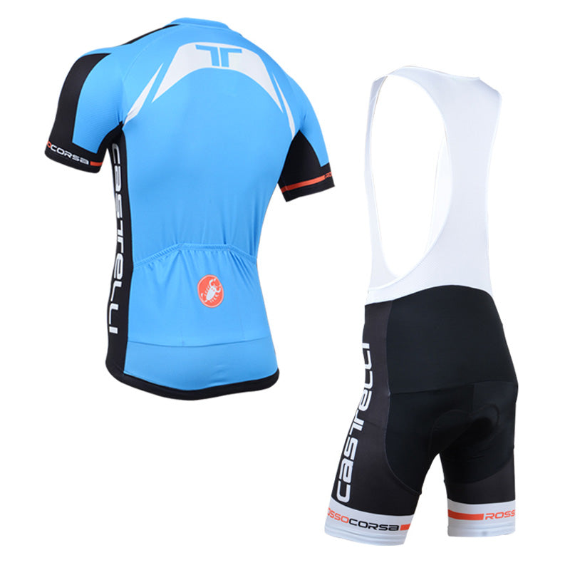 Men's Short Sleeve Cycling Jersey (Bib) Shorts Castelli 090