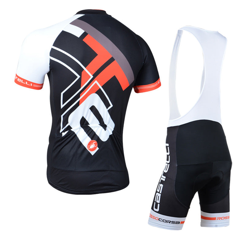 Men's Short Sleeve Cycling Jersey (Bib) Shorts Castelli 143