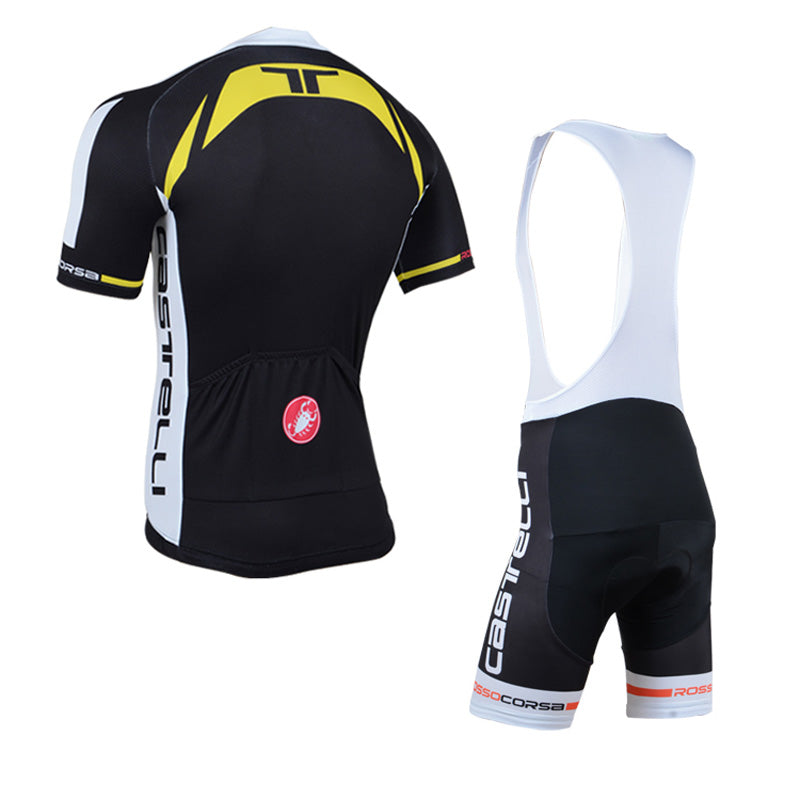 Men's Short Sleeve Cycling Jersey (Bib) Shorts Castelli 102