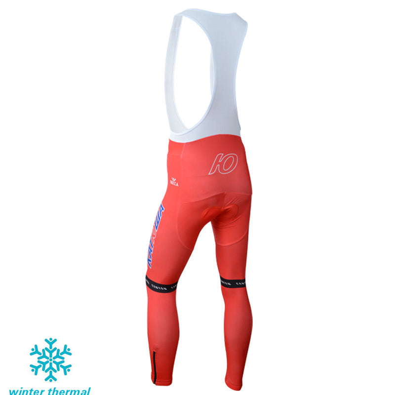 Winter Fleece Long Sleeve Cycling Jersey (Bib) Pants 123