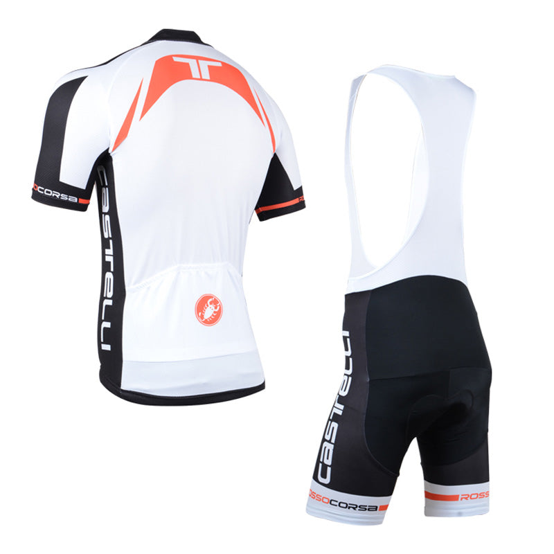 Men's Short Sleeve Cycling Jersey (Bib) Shorts Castelli 089