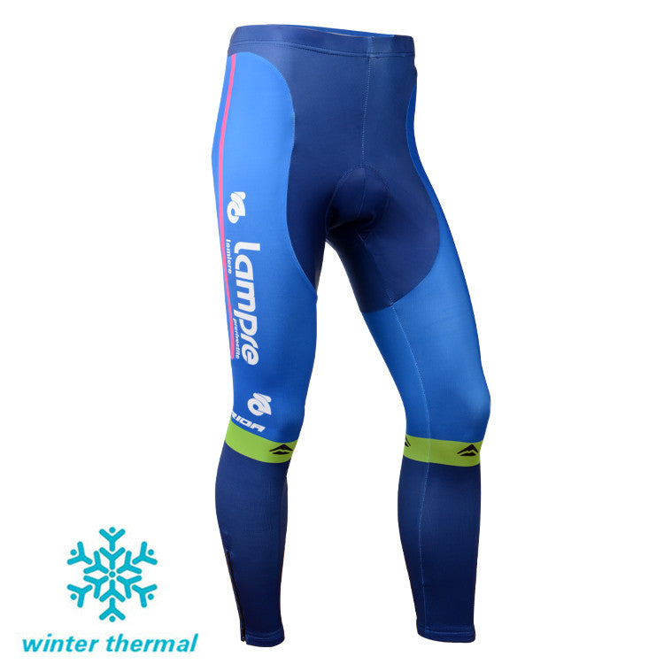 Winter Fleece Long Sleeve Cycling Jersey (Bib) Pants 080