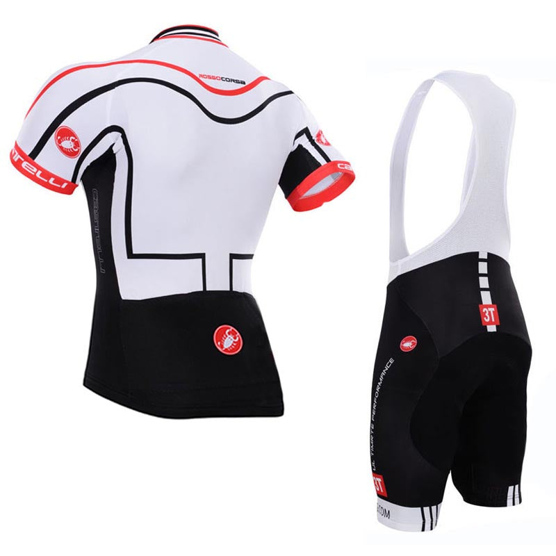 Men's Short Sleeve Cycling Jersey (Bib) Shorts Castelli 246