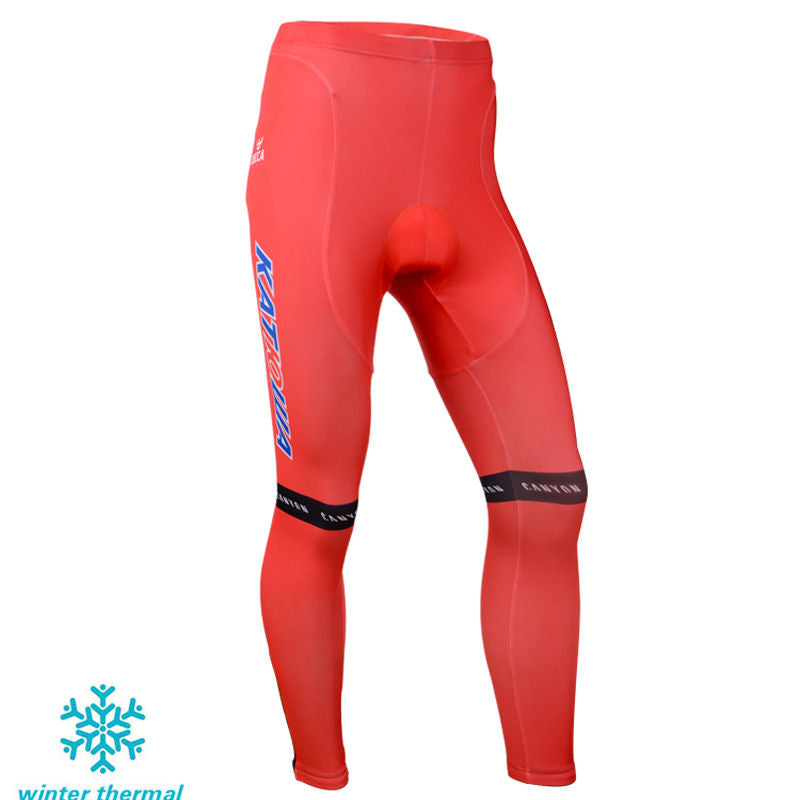 Winter Fleece Long Sleeve Cycling Jersey (Bib) Pants 123