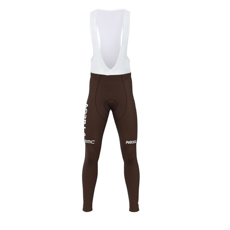 AG2R CITRO?N TEAM LONG SLEEVE JERSEY Bib Pants WHITE - MAROON - RED