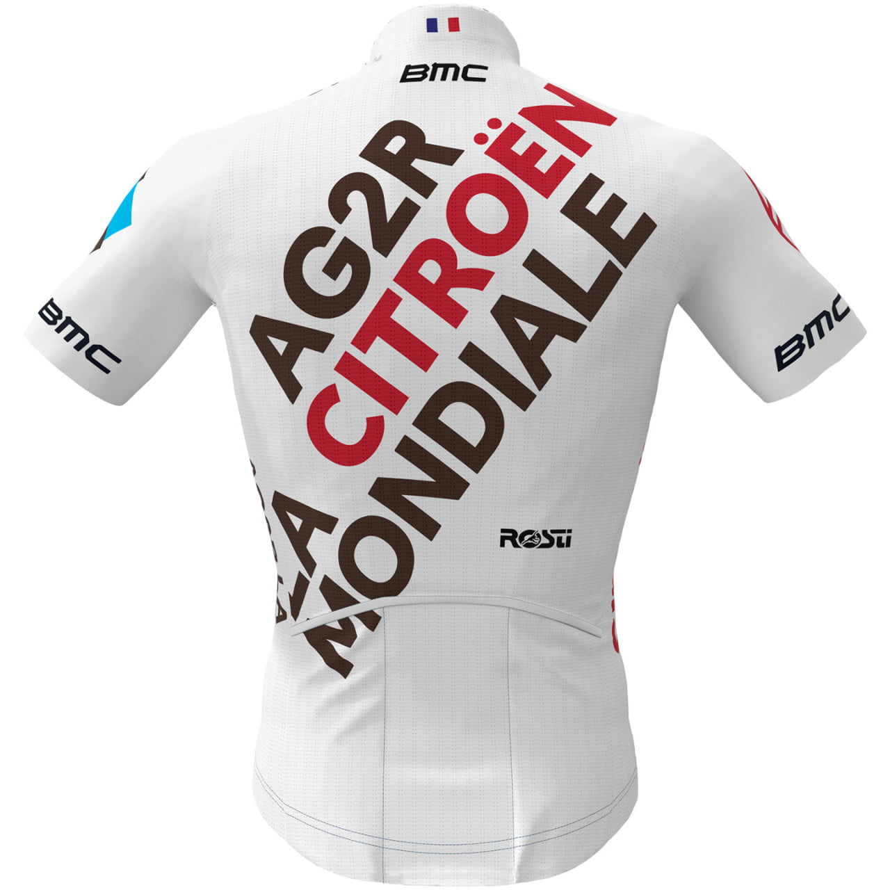 Men's Short Sleeve Cycling Jersey (Bib) Shorts AG2R-2022-001-AC